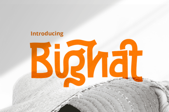 Bighat: The Perfect Display Font for Handmade Creators
