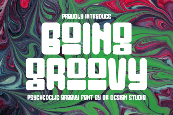Boing Groovy Display Typeface Review