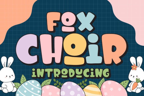 Fox Choir: A Bold Display Font for Vibrant Brand Identity
