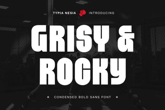 Grisy Rocky: The Bold Display Typeface for Scroll-Stopping Campaigns