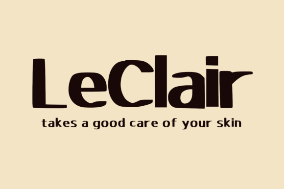 Leclair Handwritten Font for Modern Brand Identity