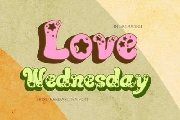 Love Wednesday: A Vintage Display Font for Editorial Design