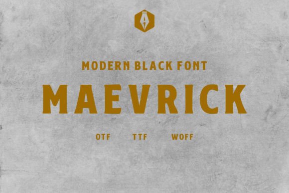 Maevrick: The Premium Display Font for Bold Campaigns