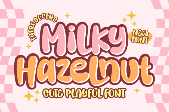 Milky Hazelnut: The Playful Display Font for Handmade Brands