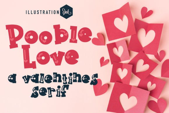 Pooble Love: The Premium Serif Font for High-Impact Campaigns