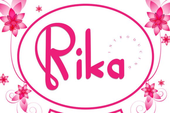 Rika: A Quirky Handwritten Display Font for Creative Branding