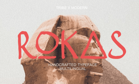 Rokas: The Display Typeface for Bold Campaign Headlines