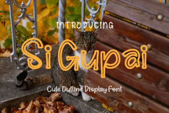 Si Gupai: A Timeless Display Font for Editorial Branding