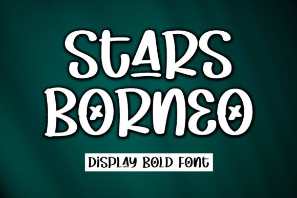 Stars Borneo Typeface: Elevate Your Handmade Brand Identity