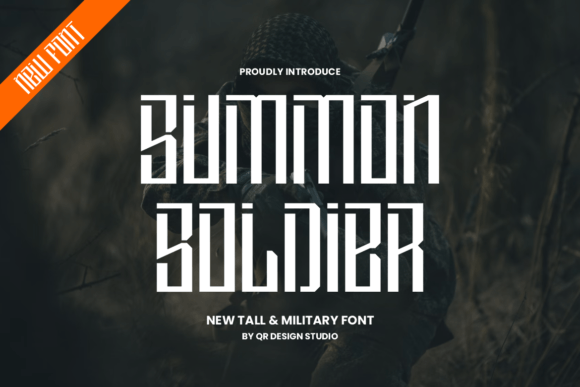 Summon Soldier: The Quirky Display Font for Bold Branding