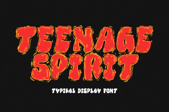 Teenage Spirit: The Bold Display Font for Street-Style Campaigns