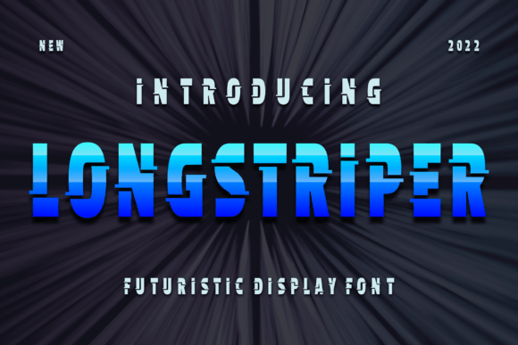 Upgrade Your Brand Identity with Longstriper Display Font
