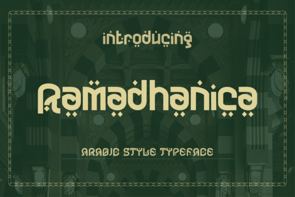 Upgrade Your Brand Identity with the Ramadhanica Typeface